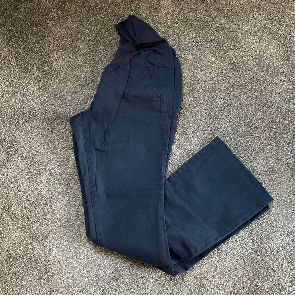 Maternity navy pant